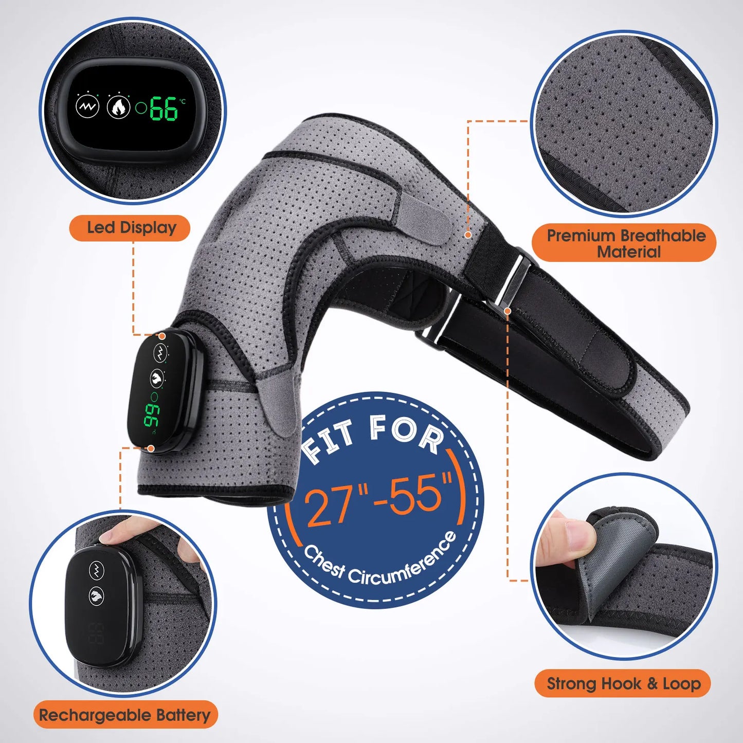 Heated Shoulder Massager