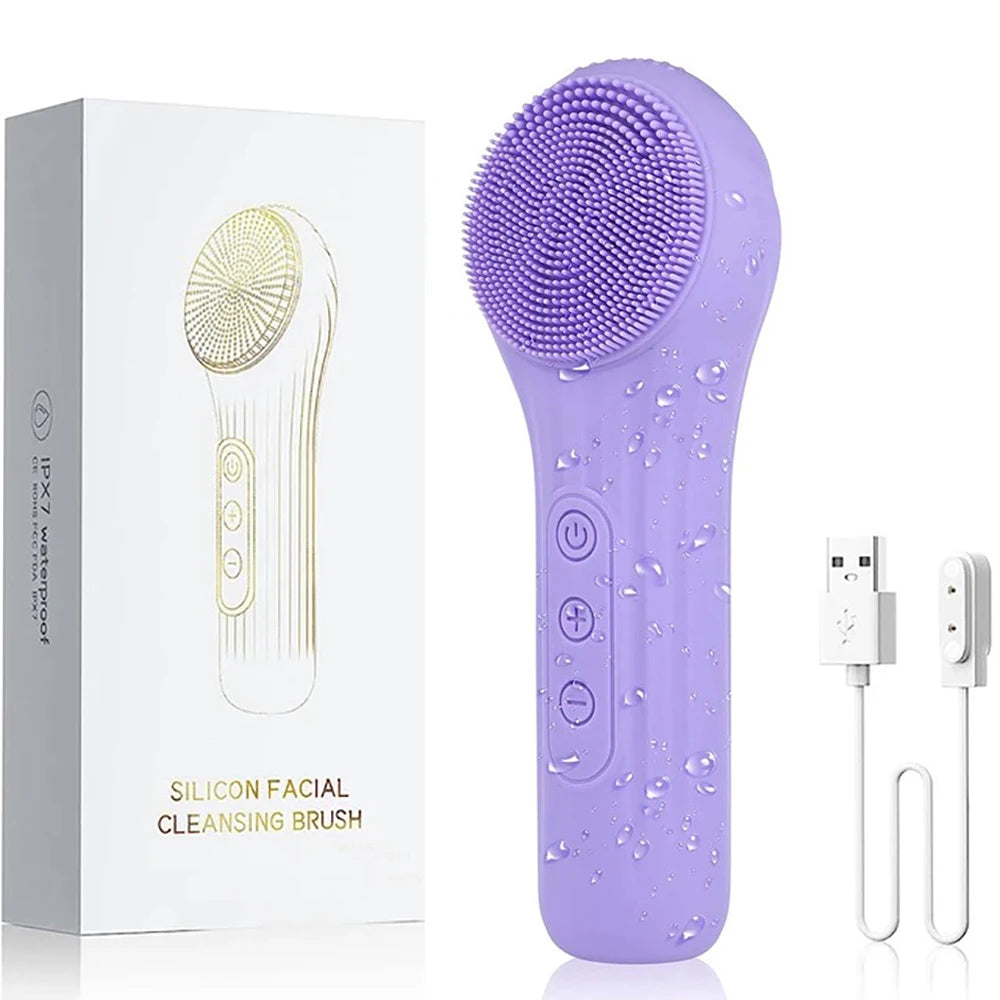 Waterproof Facial Cleansing Brush