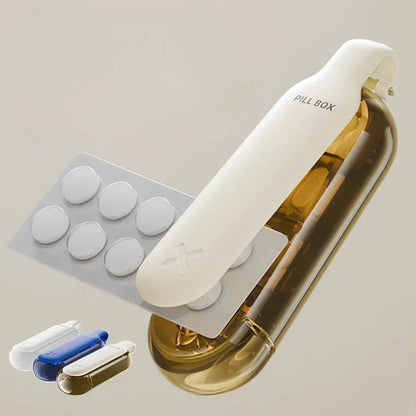 2 in 1 Portable Pill Remover with Storage