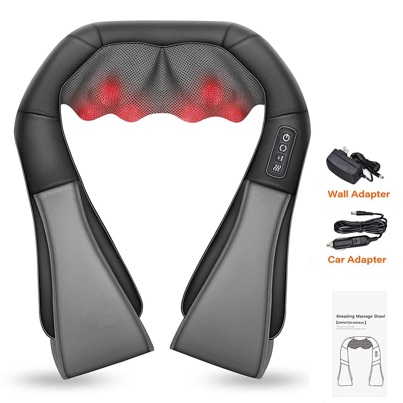 4D Neck and Shoulder Massager With Heat